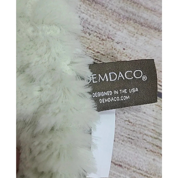 Demdaco Plush COZ Arnie Alligator Rattle Blankie Lovey Security Blanket Green - Picture 7 of 7